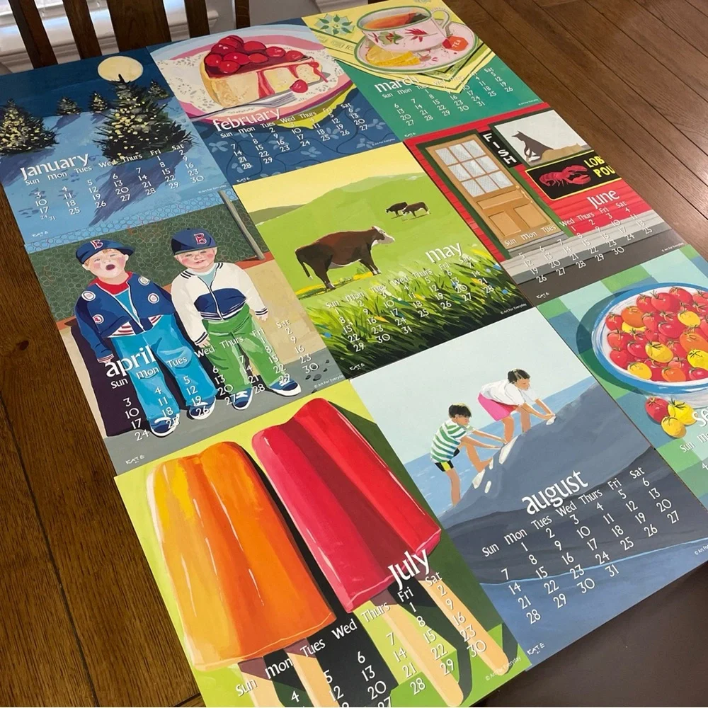 Kate Libby Calendar For 2016 Art For Everyday 11